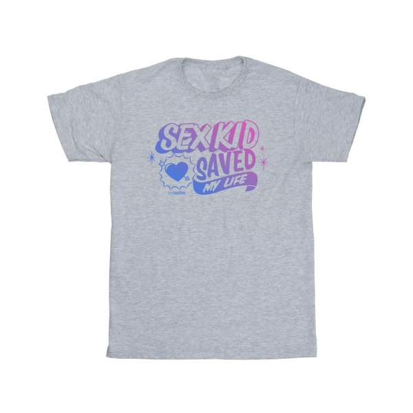 Netflix Sexualundervisning för män Sex Barn Blend T-shirt L Sports Grå Sports Grey L