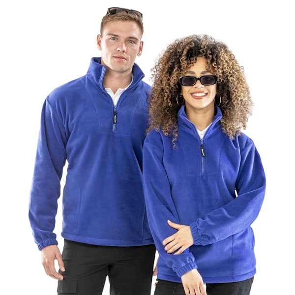 Result Unisex Polartherm Zip Neck Fleece S Röd Red S
