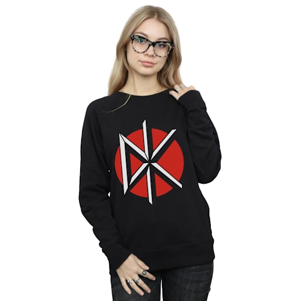 Dead Kennedys Damkläder/Dam Classic Logo Sweatshirt M Svart Black M