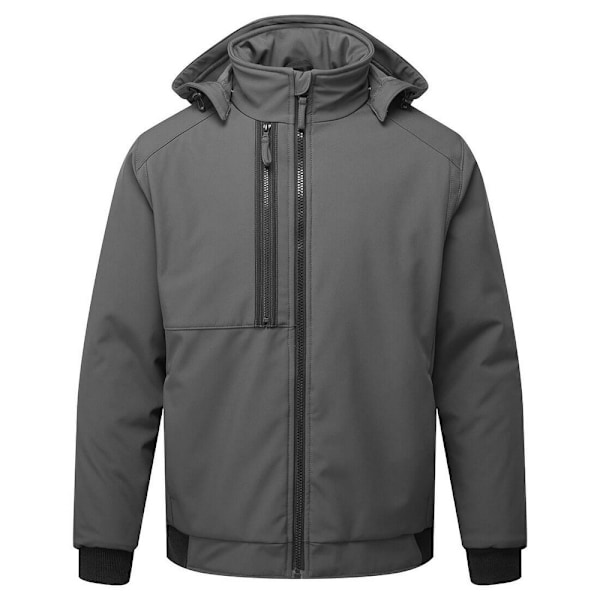 Portwest Unisex Vuxen Vadderad 2-lagers Softshell Jacka M Metall Metal Grey M