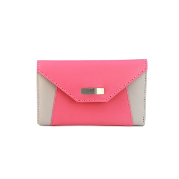 Eastern Counties Leather Savannah Kuvert Läderplånbok En Storlek Elfenben/Rosa Ivory/Rose One Size