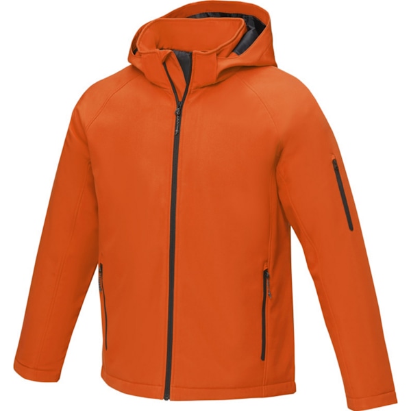 Elevate Essentials Herr Notus Vadderad Softshelljacka L Orange Orange L