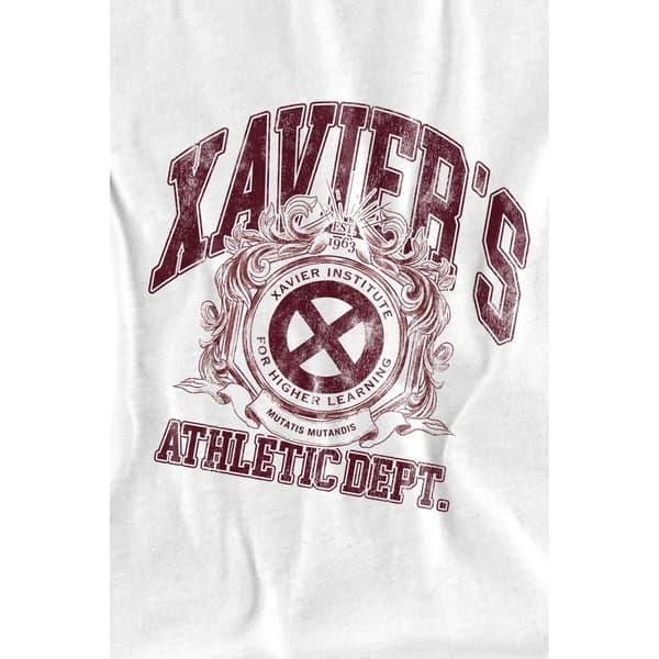 Marvel Herr X-Men Athletic Dept Professor X T-Shirt S Vit White S