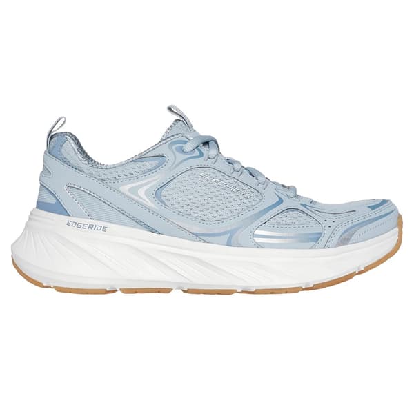 Skechers Dam/Damer Edgeride Silver Eclipse Träningsskor 4 UK Blå Blue 4 UK