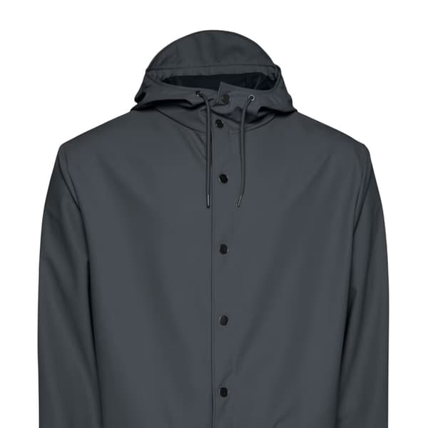 Rains Unisex Vattentät Anorak XL Grå Grey XL