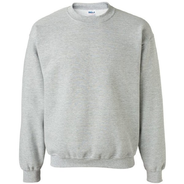 Gildan DryBlend Vuxen Set-In Crew Neck Sweatshirt (13 Färger) Sport Grey XL