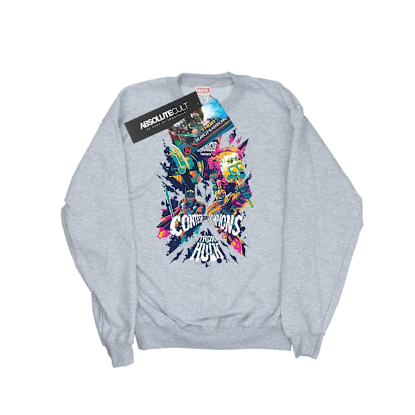 Marvel Mens Thor Ragnarok Grandmaster Presents Sweatshirt XXL S Sports Grey XXL