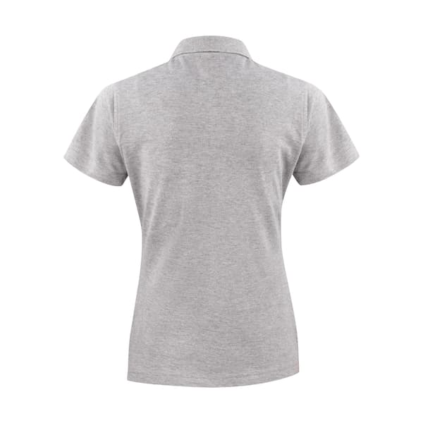 Printer Dam/Dam Surf Ljusmelerad Pikétröja XL Grå Mel Grey Melange XL