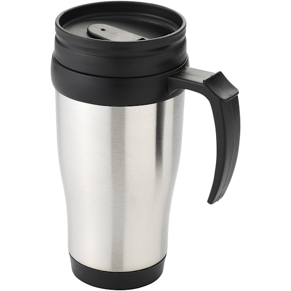 Bullet Sanibel Isolerad Mugg 12 x 18 x 8 cm Silver/Solid Black Silver/Solid Black 12 x 18 x 8 cm