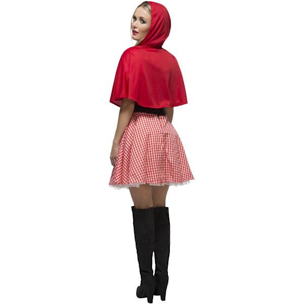 Rödluvan Dam/Damdräkt S Röd Red S