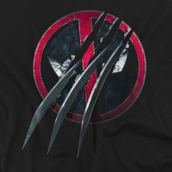 Deadpool & Wolverine Herr Wolverine Klor T-Shirt L Svart Black L