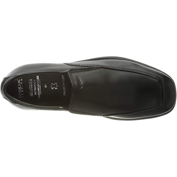 Geox Pojkar Federico Skolskor i Läder 1.5 UK Svart Black 1.5 UK