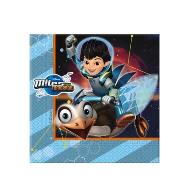 Miles From Tomorrowland pappersservetter (paket med 20) One Size Mul Multicoloured One Size