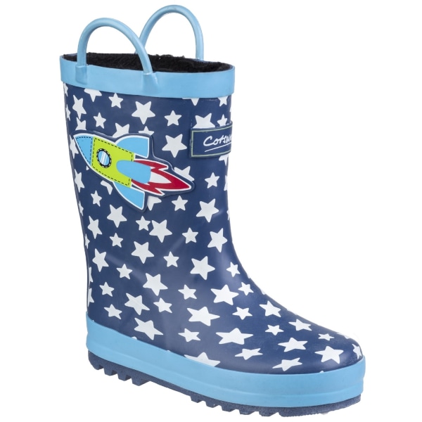 Cotswold Childrens/Kids Sprinkle Wellington Boots 13 Child UK B Blue Rocket 13 Child UK