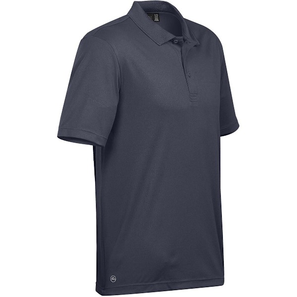 Stormtech Mens Eclipse H2X-Dry Pique Polo 2XL Marinblå Navy Blue 2XL