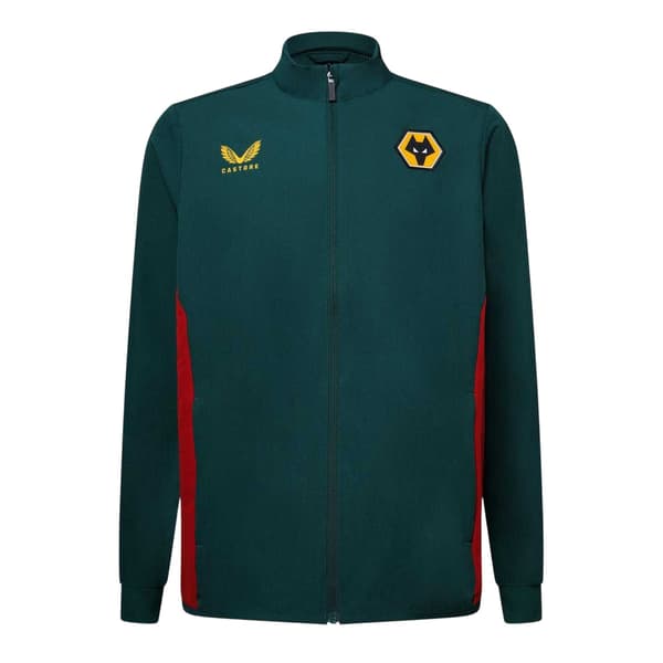 Castore Herr Wolverhampton Wanderers FC Anorak S Botanical Gard Botanical Garden/Red S