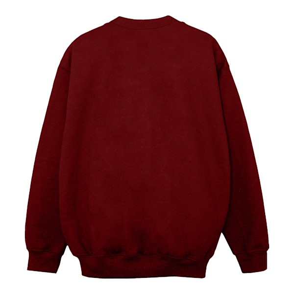 Disney Girls Lilo And Stitch Stitch Jultröja 12-13 Burgundy 12-13 Years