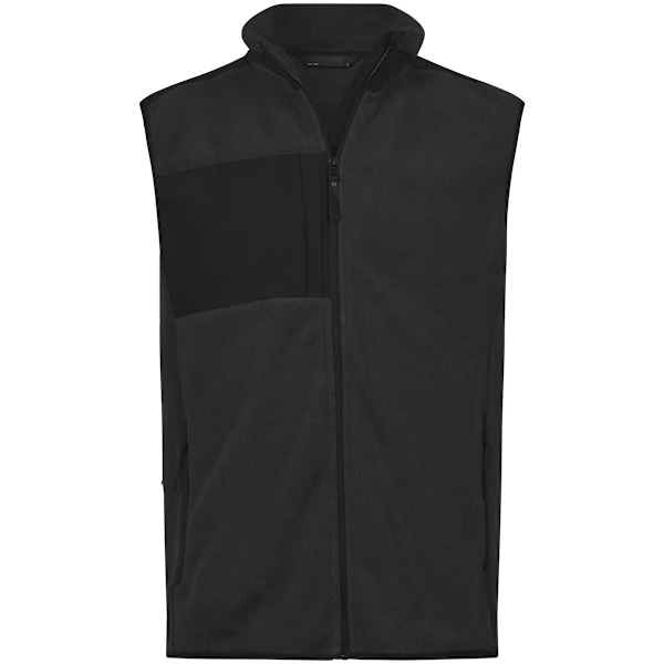 Tee Jays Herr Mountain Fleece Body Warmer S Svart Black S