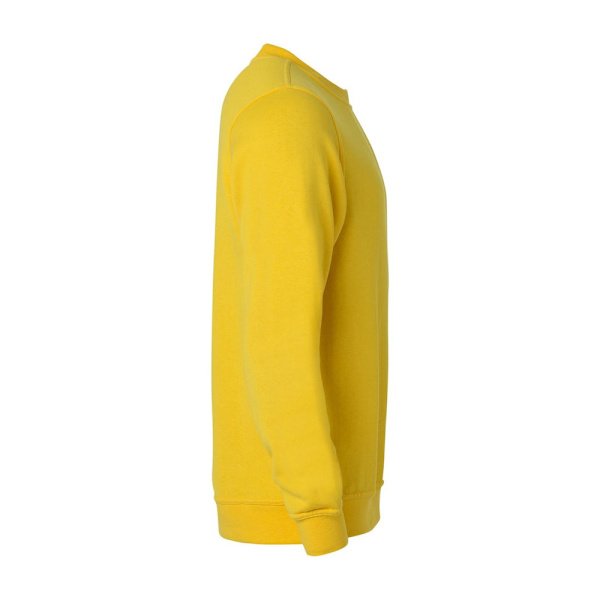 Clique Unisex Vuxen Basic Rund Hals Sweatshirt M Citron Lemon M