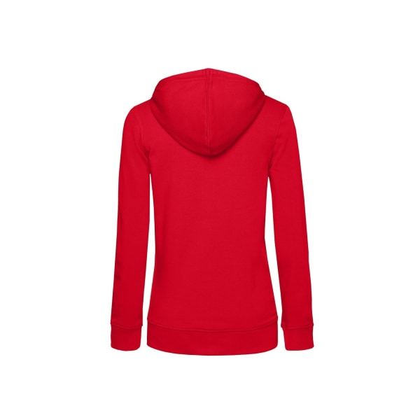 B&C Dam/Dam Organic Hoodie S Röd Red S