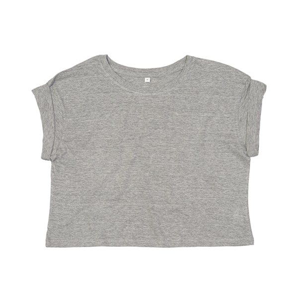Mantis Dam/Kvinnors Ekologiska Beskurna T-shirt S Heather Marl Heather Marl S