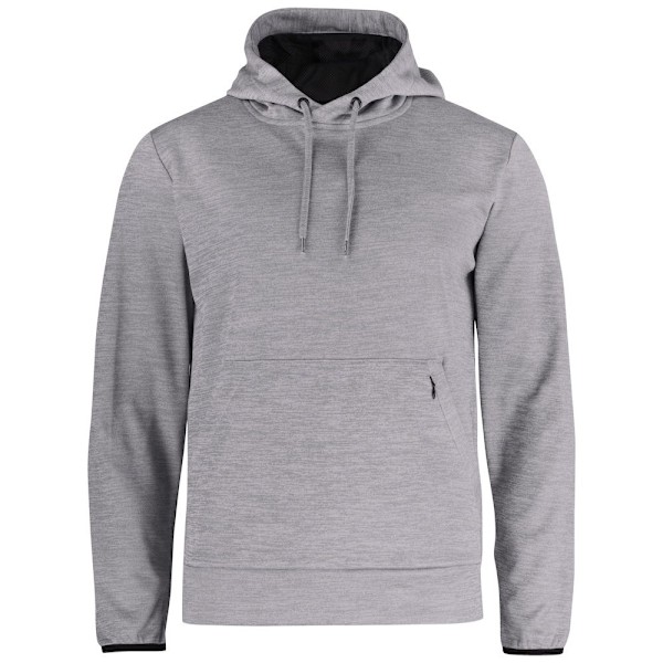 Clique Oakdale Melange Hoodie för män L Gråmelerad Grey Melange L