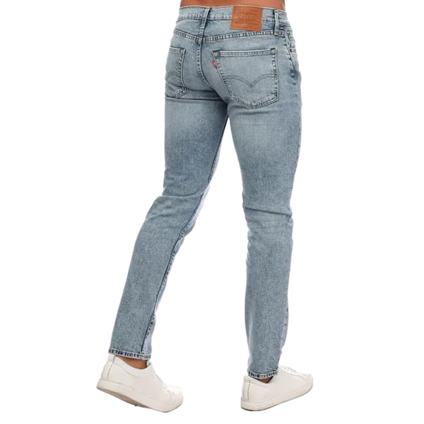 Levis Herr 511 Thrifted Casual Slim Jeans 30R Blå Blue 30R