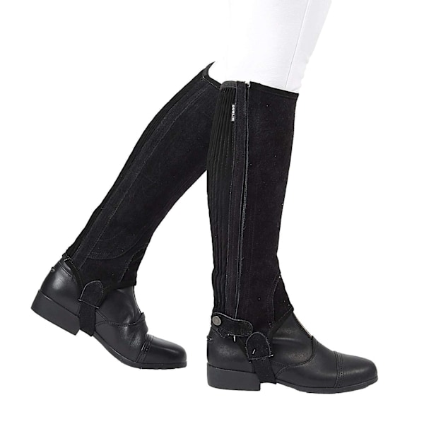 Dublin Unisex Mocka Halvchaps II Vuxen Xlarge Svart Black Adults Xlarge