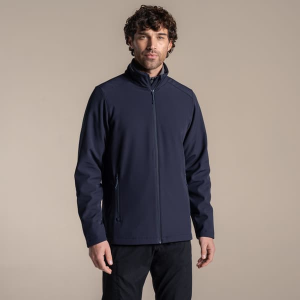 Craghoppers Herr Expert Basecamp II Soft Shell Jacka XL Poseid Poseidon Blue XL