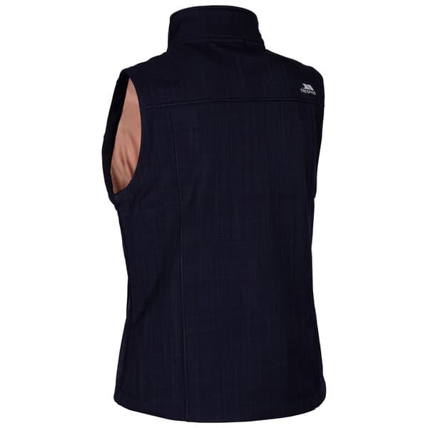Trespass Mereb TP50 Softshell Lättviktsväst för dam, S Navy Marl S