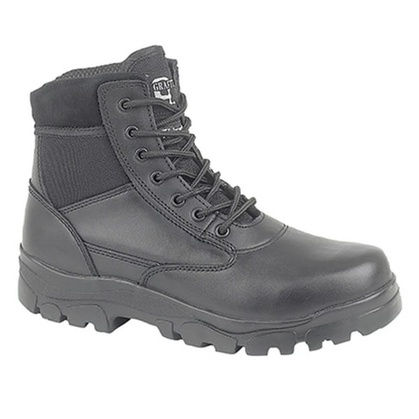 Grafters Herr Sherman Thinsulate Fodrade 7 Eye Combat Boots 7 UK Black 7 UK