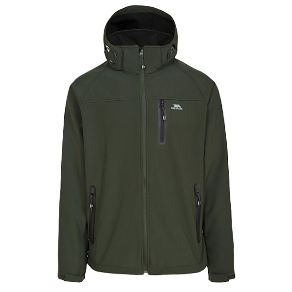 Trespass Mens Accelerator II Vattentät Softshelljacka S Oliv Olive S