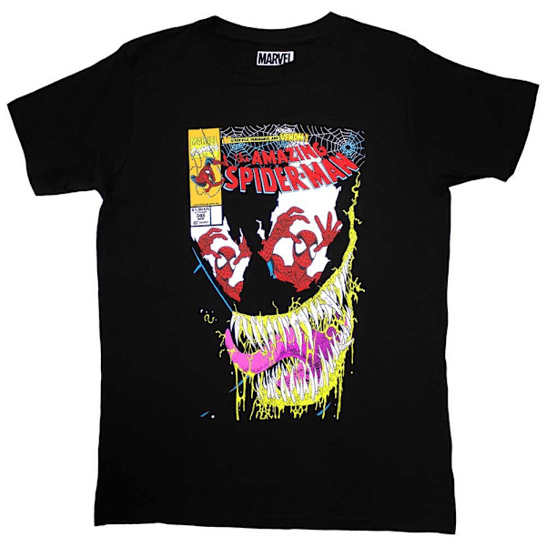 Marvel Comics Unisex Vuxen V Är För Serietidning Omslag T-Shirt L Svart Black L