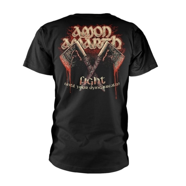 Amon Amarth Unisex Fight T-shirt M Svart Black M