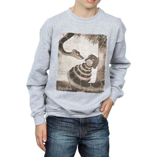 Disney Boys The Jungle Book Hypnosis Sweatshirt 9-11 år Spor Sports Grey 9-11 Years