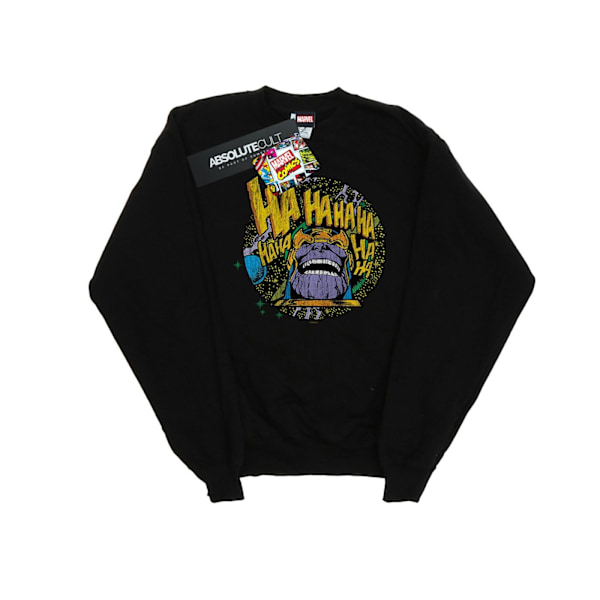 Marvel Boys Thanos Laughs Sweatshirt 12-13 år Svart Black 12-13 Years