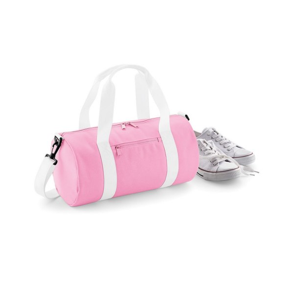 Bagbase Mini Barrel Axelväska (Pack med 2) One Size Classic P Classic Pink/White One Size