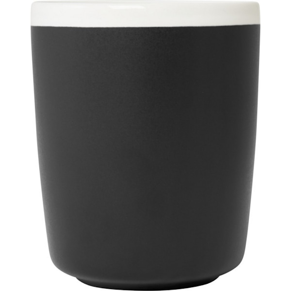 Lilio Keramisk 310ml Mugg En Storlek Solid Svart Solid Black One Size