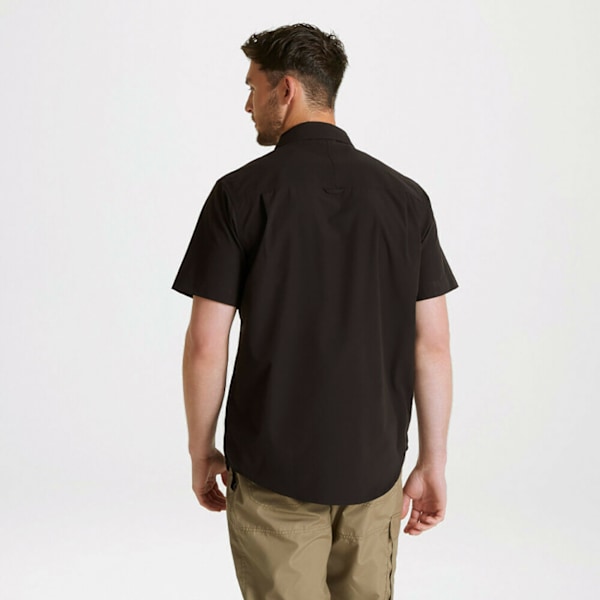 Craghoppers Mens Expert Kiwi Kortärmad Skjorta M Svart Black M
