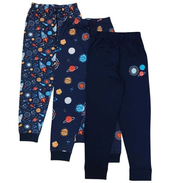 Star Boys Pyjamas Set (3-pack) 11-12 år Rymden Space 11-12 Years