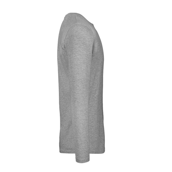 B&C Herr #E150 Långärmad T-shirt L Sports Grey Sports Grey L