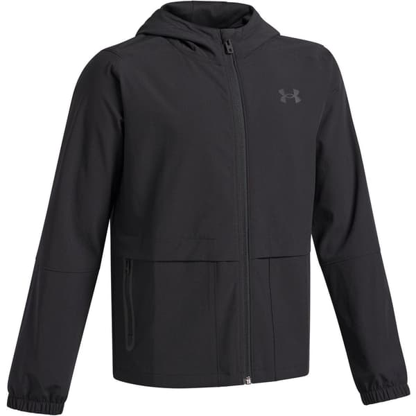 Under Armour Unstoppable huvjacka för barn 7-8 år Black 7-8 Years