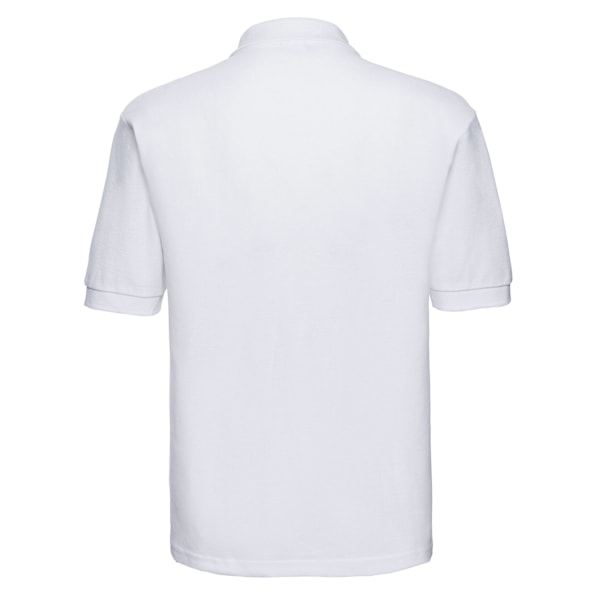 Russell Herr Classic Polycotton Polotröja M Vit White M