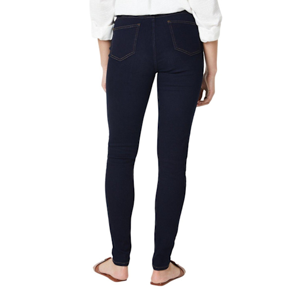 Dorothy Perkins Dam/Kvinnor Comfort Stretch Tall Skinny Jeans Indigo 10 UK R