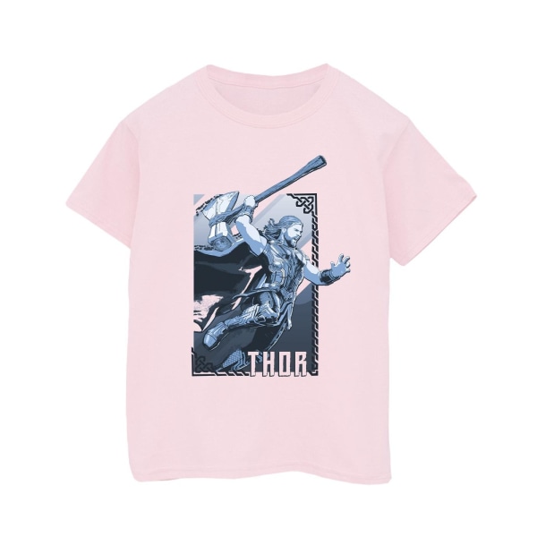 Marvel Boys Thor Love And Thunder Attack T-shirt 12-13 år Ba Baby Pink 12-13 Years