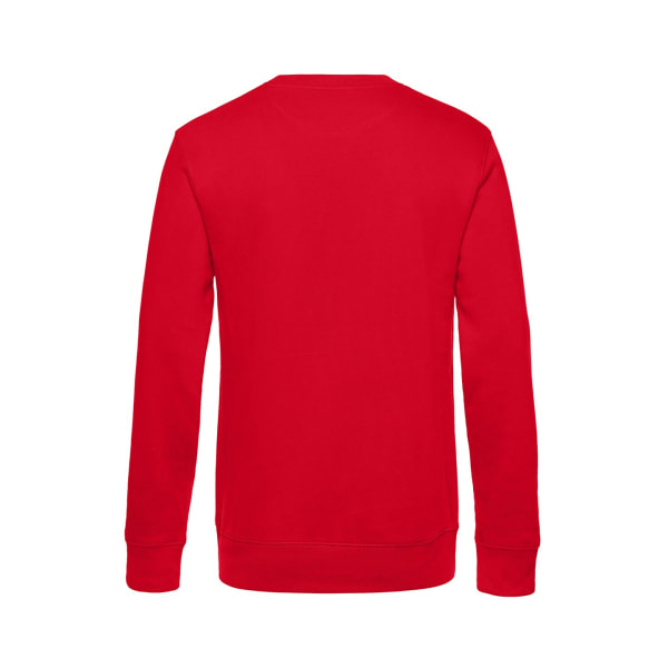 B&C Herr King Sweatshirt 3XL Röd Red 3XL