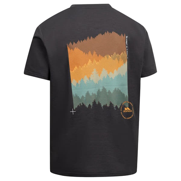 Trespass Herr Sean T-shirt S Mörkgrå Dark Grey S