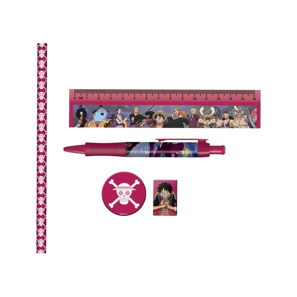 One Piece-figurer brevpapper set One Size Multicoloured Multicoloured One Size