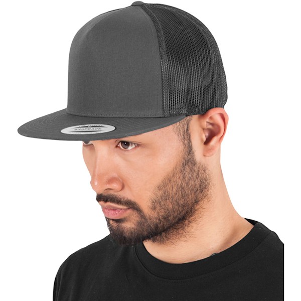 Flexfit Unisex Classic Trucker Cap One Size Charcoal Charcoal One Size