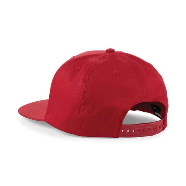 Beechfield Unisex Vuxen Snapback Cap En Storlek Klassisk Röd Classic Red One Size
